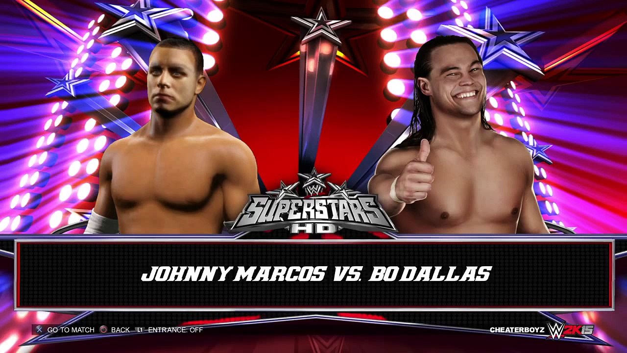 WWE 2k15 MyCAREER Next Gen Gameplay - Johnny vs Bo Dallas Superstars EP 10