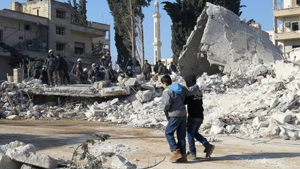 Al menos 26 muertos por bombardeos en la ciudad siria de Idleb