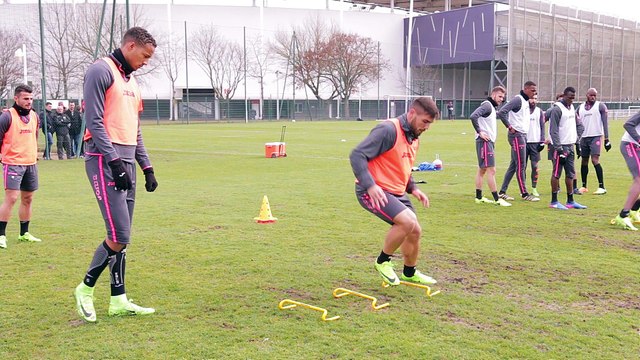 Le dernier entraînement avant Lorient/TFC, 24ème journée de Ligue 1