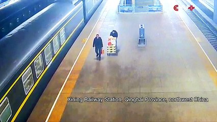 Menina caiu no espaço entre a plataforma e o comboio