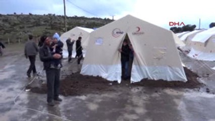 Çanakkale Deprem Bölgesinde Yağmur