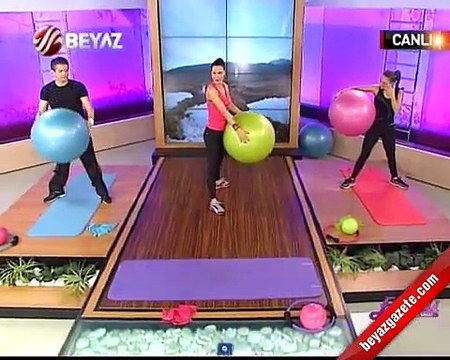 Ebru Şallı İle Pilates (Plates) Ebruli 04.01.2013