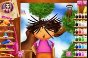 NEW Мультик онлайн для девочек—Даша прическа на день Святого Валентина—Игры для детей