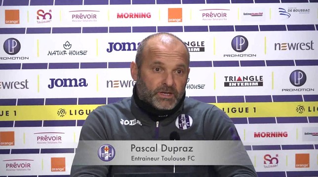 La conf' de Presse de Pascal Dupraz avant Lorient/TFC