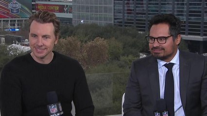 Dax Shepard and Michael Pena join 'Super Bowl Live'