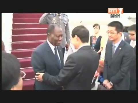 Temps forts de la 1ère journée de la visite du chef de l'Etat en Chine