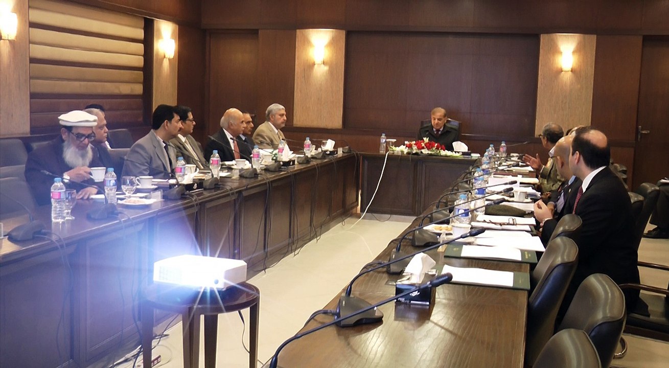 CM taking briefing  about China visit Jan 3 17