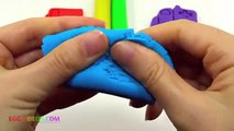 Modelling Clay CARS Molds Fun & Creative for Children Learn Colors in English Playing Kids Play Doh