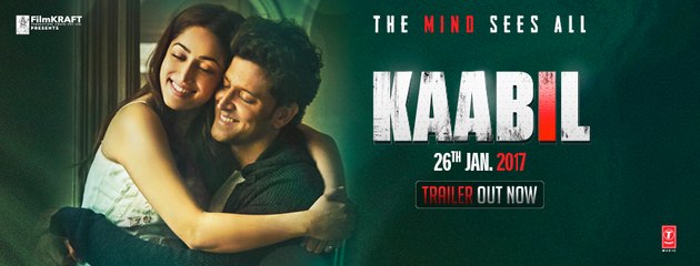 Kaabil Official Trailer Hrithik Roshan   Yami Gautam