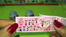 Surprise eggs, surprise toys for kids, Disney Minnie Mouse Chocolate Surprise Eggs like Kinder
