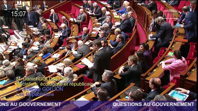 Question de Daniel Goldberg au ministre de l'Intérieur le 7 février 2017 sur l'interpellation d'un jeune par la police à Aulnay-sous-Bois