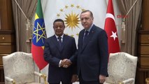 Cumhurbaşkanı Erdoğan, Etiyopya Cumhurbaşkanı Teshome'yi Resmi Törenle Karşıladı 2 -