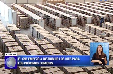 Comenzó a distribuirse kits electorales