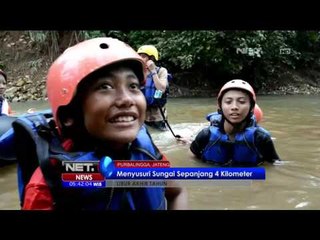 Tải video: Libur Wisata Arung Jeram Dengan Ban Bekas di Purbalingga - NET5