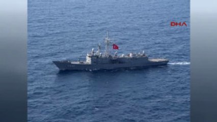 Tcg Gaziantep ve Hs Navarınon Ege Denizi'nde Bu Kez 'Odak Harekatı' Için Yan Yana Geldi
