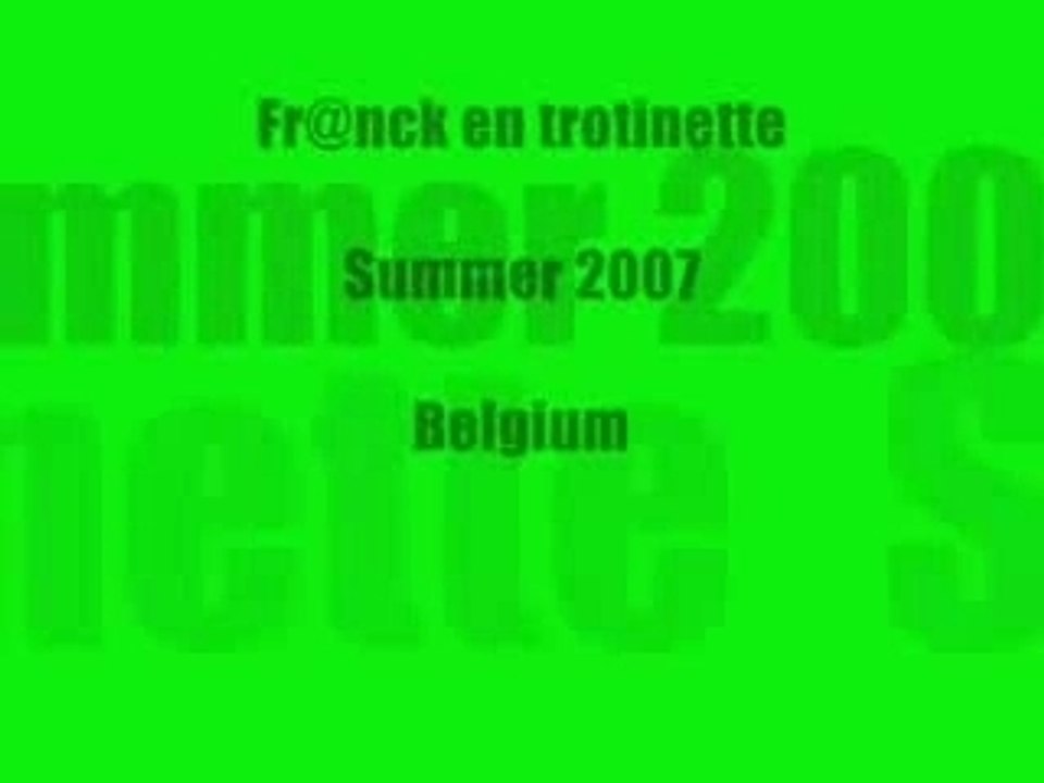 Trailer Franck en trotinette