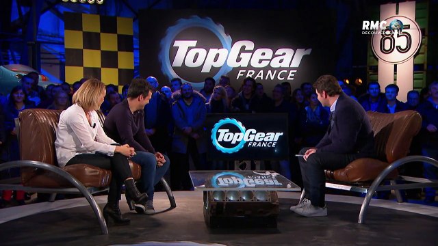 Alex Goude fait une sortie de piste sur le circuit de Top Gear France - Regardez