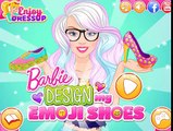 Barbie Design My Emoji Shoes | Best Game for Little Girls - Baby Games To Play