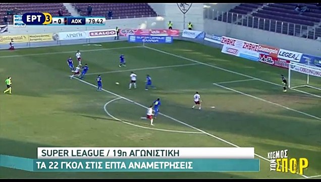 19η ΑΕΛ-Κέρκυρα 1-1 2016-17 ΕΡΤ3 (Κόσμος των σπορ)