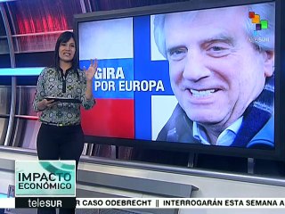 Mandatario uruguayo busca estrechar lazos comerciales con Europa