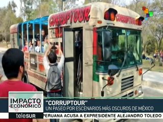 Mexicanos pueden conocer casos de corrupción en el "Corruptour"