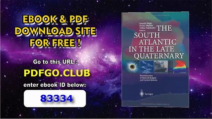 The South Atlantic in the Late Quaternary_ Reconstruction of Material Budgets and Current Systems