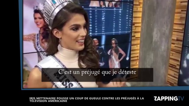 Iris Mittenaere : Le coup de gueule de Miss Univers en direct à la télé américaine ! (Vidéo)