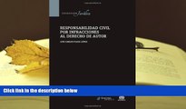 BEST PDF  Responsabilidad Civil por Infracciones al Derecho de Autor (Spanish Edition) BOOK ONLINE