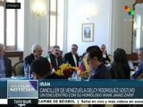 Venezuela e Irán ratifican relaciones bilaterales y comerciales
