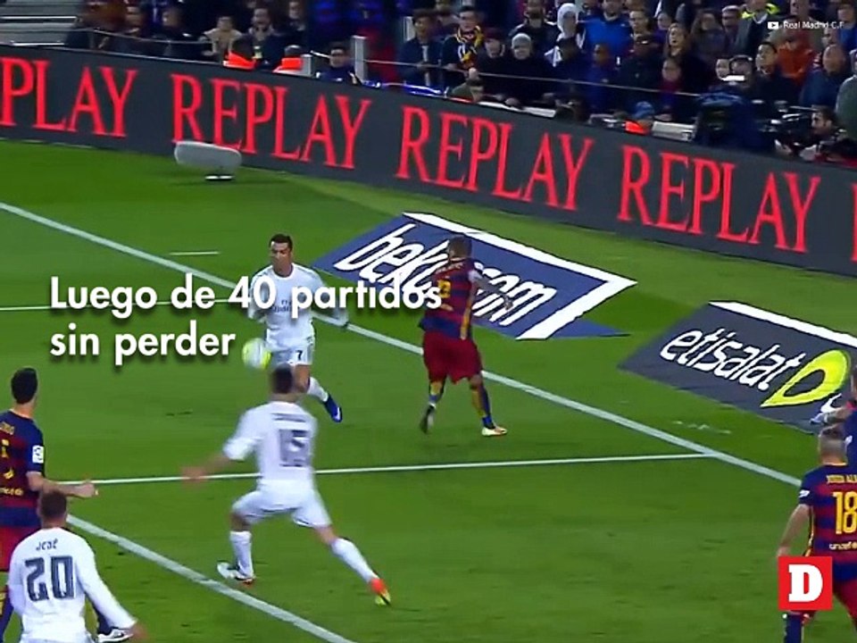 Adiós al invicto del Real Madrid