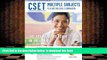 [Download]  CSET Multiple Subjects Plus Writing Skills w/CD-ROM (CSET Teacher Certification Test