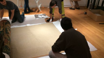 Installation de haute précision au musée breton