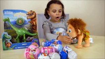Dinosaur EGG SURPRISE OPENING The Good Dinosaur movie Disney Toys Surprise Eggs for Kids