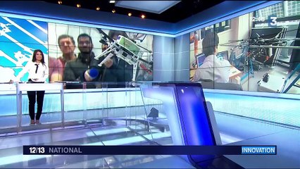 Toulouse : la nouvelle génération de drones volants avec bras articulés