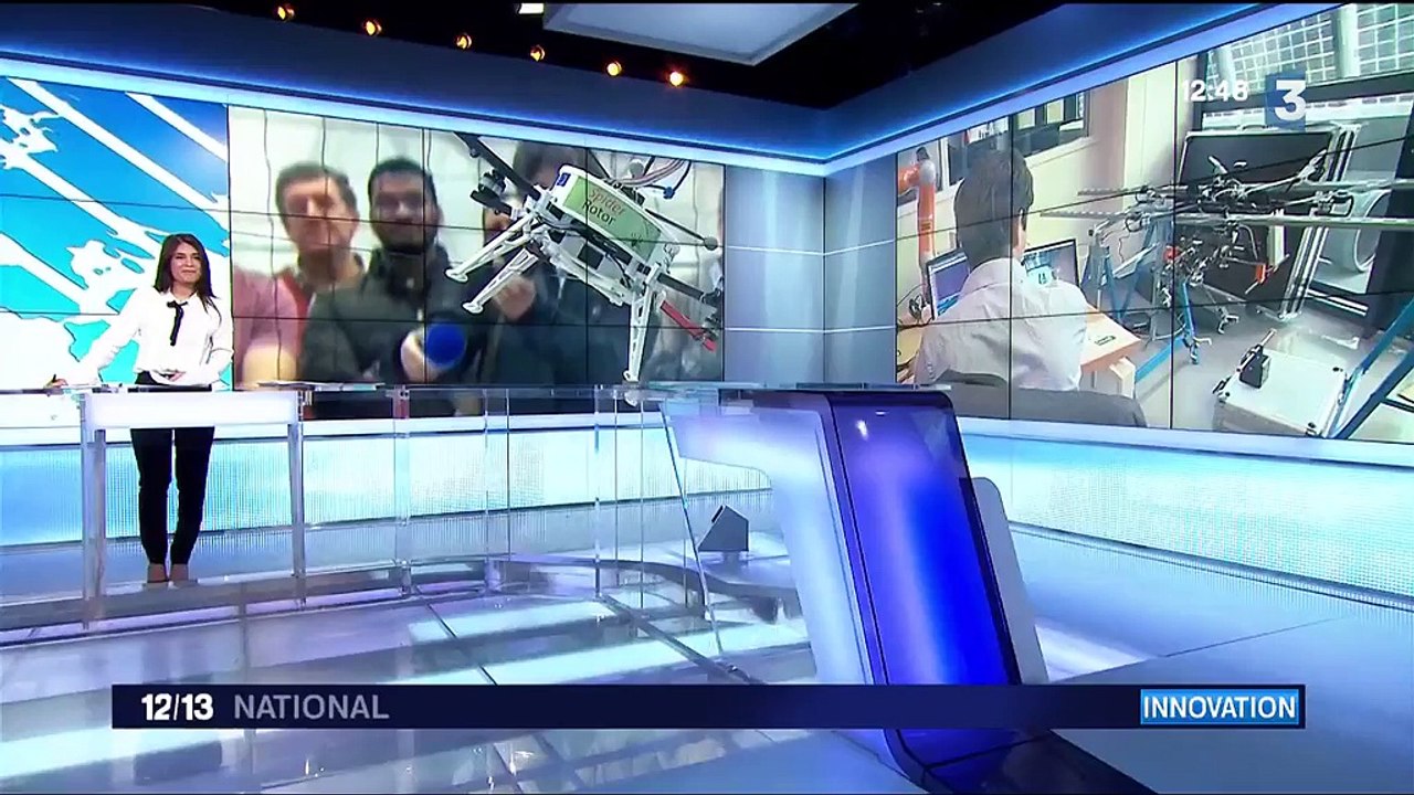 Toulouse : la nouvelle génération de drones volants avec bras articulés