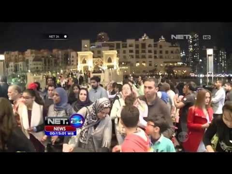 Kebakaran Melanda Hotel Mewah di Dubai Saat Perayaan Tahun Baru - NET24