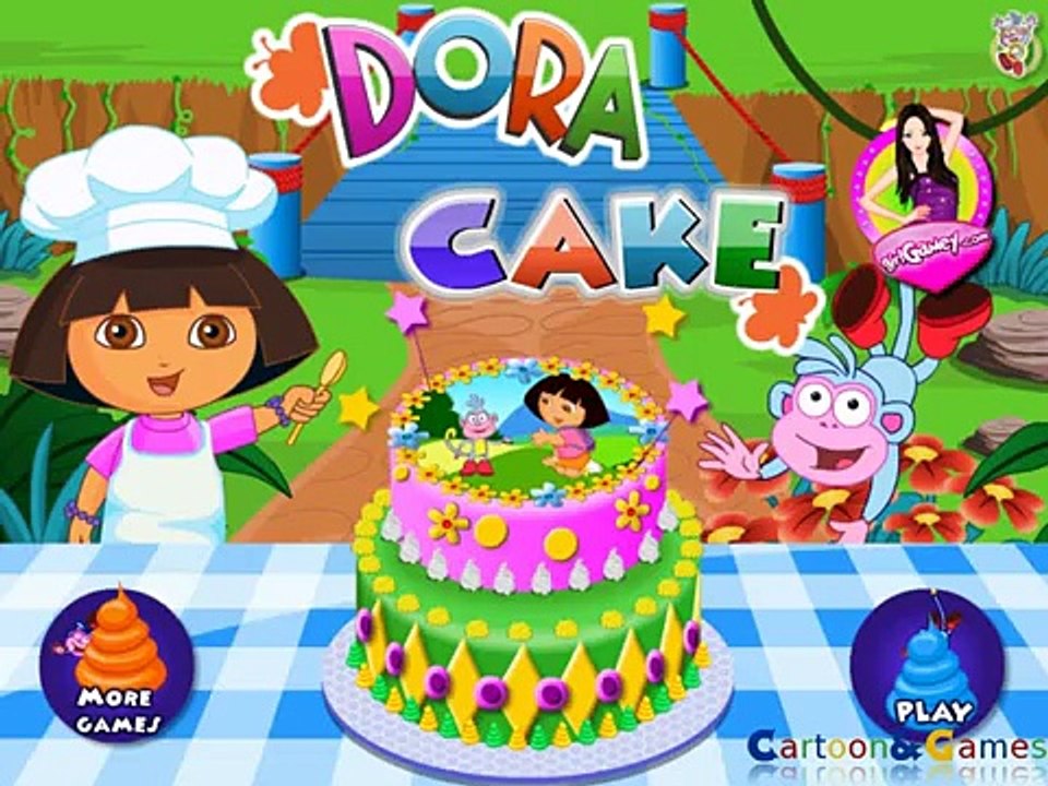 Dora The Explorer Cake Doing