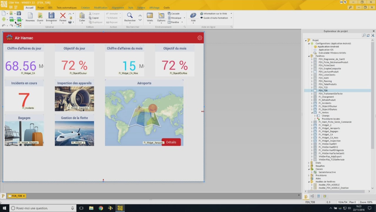WINDEV Mobile 22 dans WINDEV 22