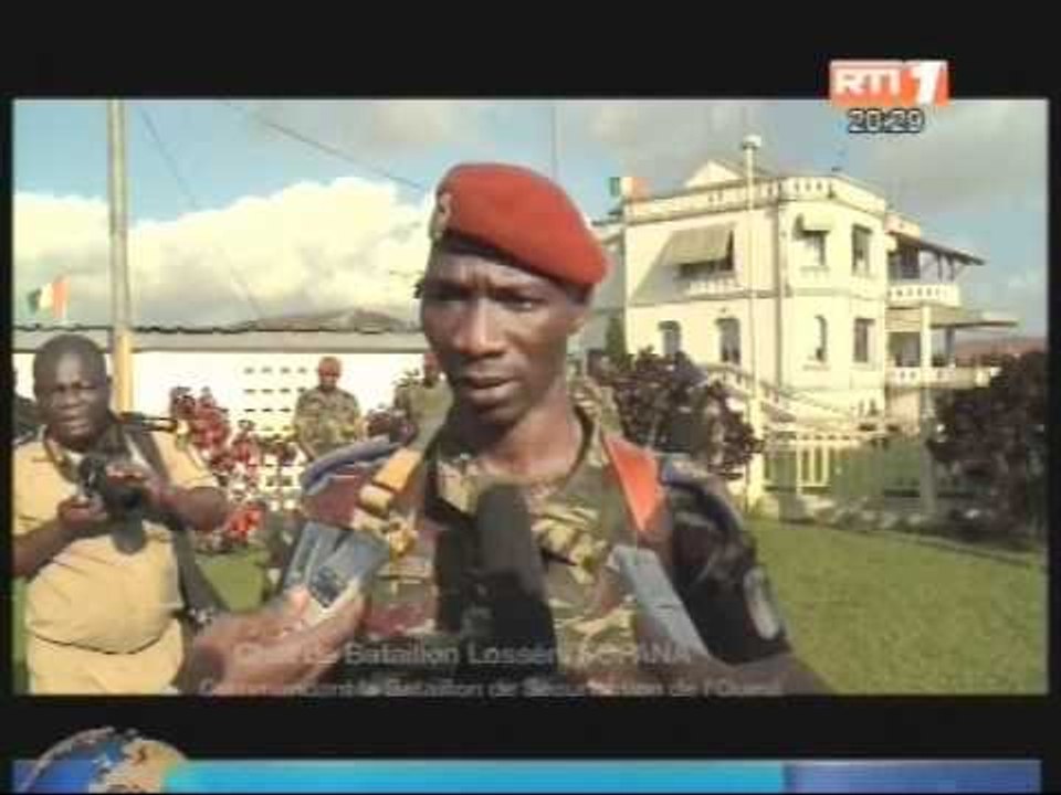 Du matériel pour renforcer les capacités des FRCI dans l'Ouest de la Côte d'Ivoire