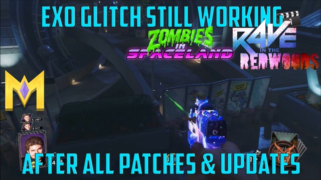 Zombies In Spaceland & Rave In Redwoods Glitches - WORKING Exo Suit Glitch - Exo Glitch WORKING After Patch