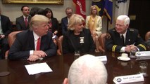 'We'll destroy his career,' Trump jokes at meeting with county sheriffs