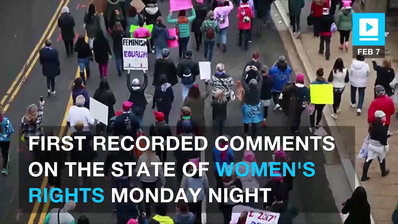 Hillary Clinton says 'the future is female' in first post-inauguration statement