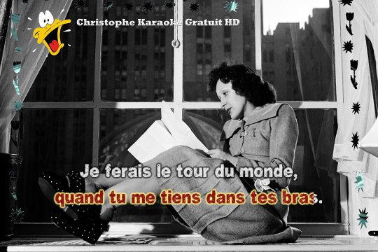 Edith Piaf - Mon manège à moi KARAOKE / INSTRUMENTAL
