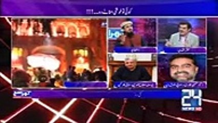 Mubashir Luqman Threatening His Guest In Live Show