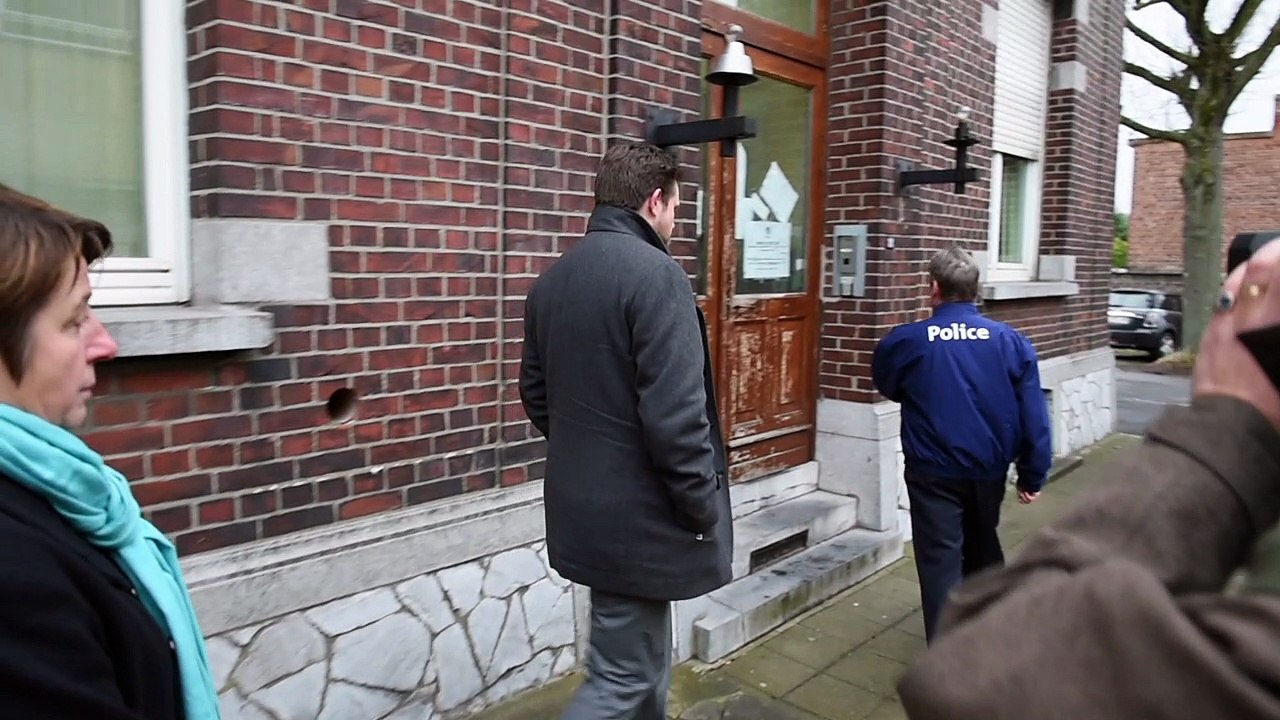 Visite des locaux de la police Ans St Nicolas