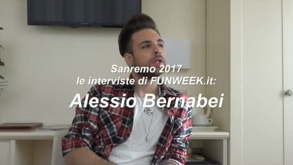 Download Video: Sanremo 2017, Alessio Bernabei Nel mezzo di un applauso: non c'è due senza tre