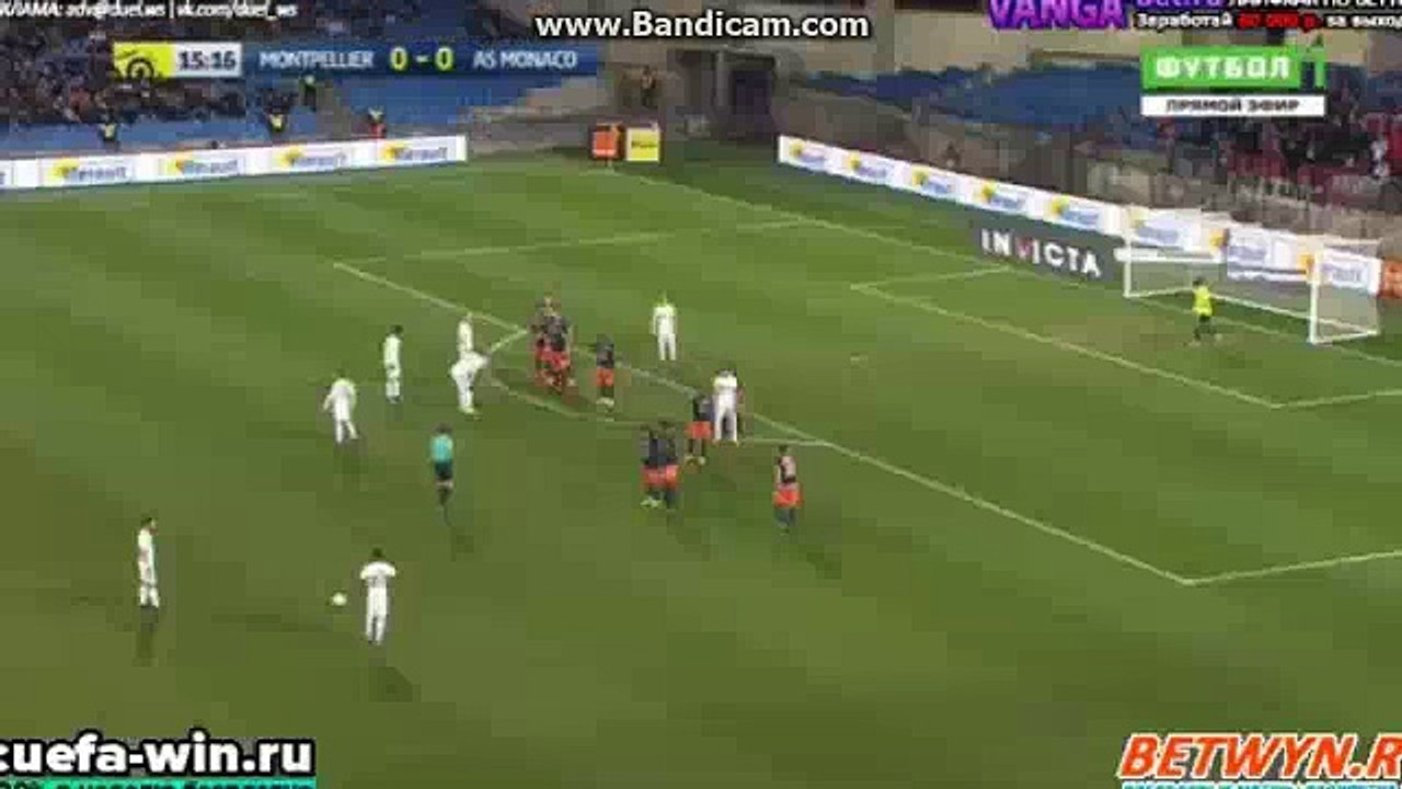 Montpellier 0-1 AS Monaco 07-02-2017