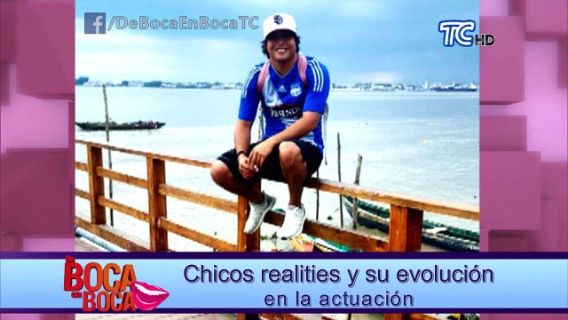 Chicos realities y su evolución en la actuación