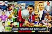 Cristiano Ronaldo, Neymar y Carlos Tevez celebraron cumpleaños