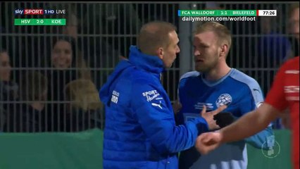Marcel Carl Goal HD - Walldorf 1 - 1 Arminia Bielefeld - 07.02.2017 HD